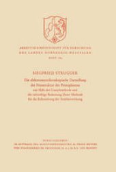 book Die elektronenmikroskopische Darstellung der Feinstruktur des Protoplasmas: Mit Hilfe der Uranylmethode und die zukünftige Bedeutung dieser Methode für die Erforschung der Strahlenwirkung