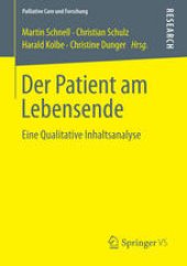 book Der Patient am Lebensende: Eine Qualitative Inhaltsanalyse