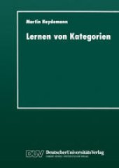 book Lernen von Kategorien