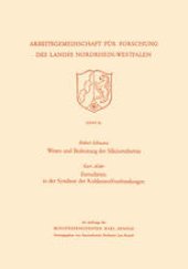 book Wesen und Bedeutung der Siliciumchemie