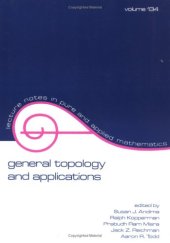 book General topology and applications: fifth Northeast conference