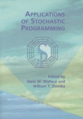 book Applications of stochastic programming