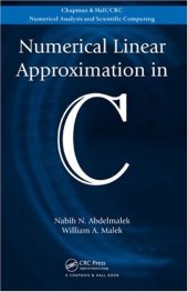 book Numerical linear approximation in C