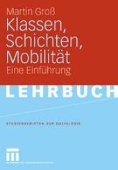 book Klassen, Schichten, Mobilität: Eine Einführung