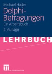 book Delphi-Befragungen: Ein Arbeitsbuch