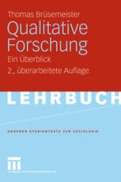 book Qualitative Forschung: Ein Überblick