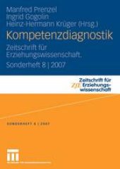 book Kompetenzdiagnostik: Zeitschrift für Erziehungswissenschaft