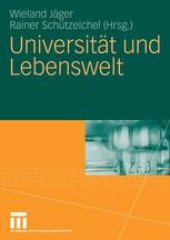 book Universität und Lebenswelt: Festschrift für Heinz Abels