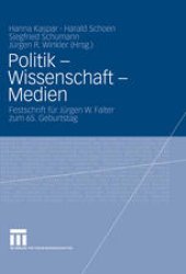 book Politik – Wissenschaft – Medien