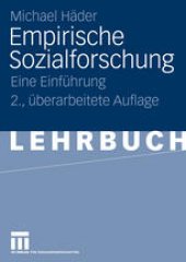 book Empirische Sozialforschung