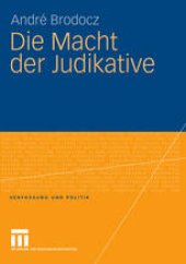 book Die Macht der Judikative