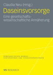 book Daseinsvorsorge: Eine gesellschaftswissenschaftliche Annäherung