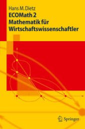 book ECOMath 2Mathematik für Wirtschaftswissenschaftler