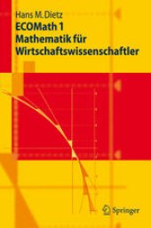 book ECOMath1 - Mathematik für Wirtschaftswissenschaftler