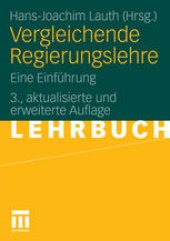 book Vergleichende Regierungslehre: Eine Einführung