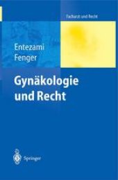 book Gynäkologie und Recht