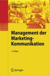 book Management der Marketing-Kommunikation