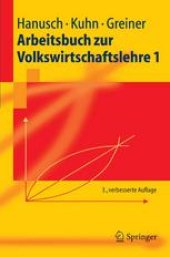 book Arbeitsbuch zur Volkswirtschaftslehre 1