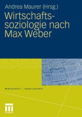 book Wirtschaftssoziologie nach Max Weber