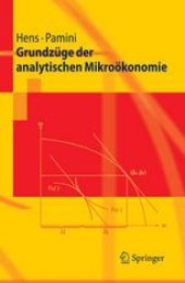 book Grundzüge der analytischen Mikroökonomie