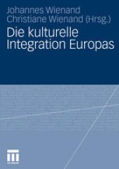 book Die kulturelle Integration Europas