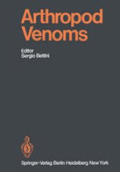 book Arthropod Venoms