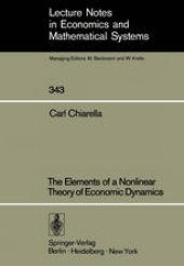 book The Elements of a Nonlinear Theory of Economic Dynamics