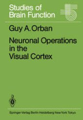 book Neuronal Operations in the Visual Cortex