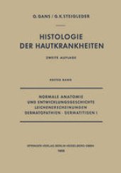 book Normale Anatomie und Entwicklungsgeschichte, Leichenerscheinungen, Dermatopathien · Dermatitiden I