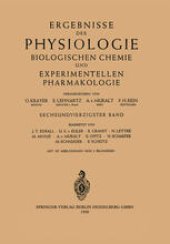 book Ergebnisse der Physiologie Biologischen Chemie und Experimentellen Pharmakologie: Sechsundvierzigster Band