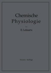 book Einführung in die Chemische Physiologie