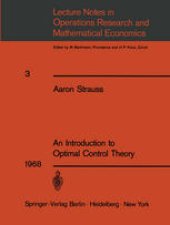 book An Introduction to Optimal Control Theory