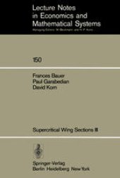 book Supercritical Wing Sections III
