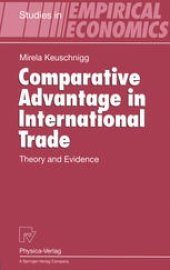 book Comparative Advantage in International Trade: Theory and Evidence