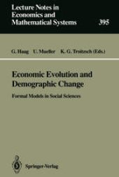 book Economic Evolution and Demographic Change: Formal Models in Social Sciences