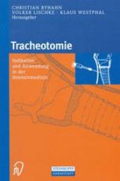 book Tracheotomie: Indikation und Anwendung in der intensivmedizin