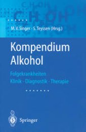 book Kompendium Alkohol: Folgekrankheiten Klinik · Diagnostik · Therapie