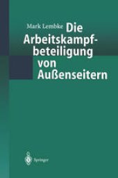 book Die Arbeitskampfbeteiligung von Außenseitern