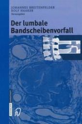 book Der lumbale Bandscheibenvorfall