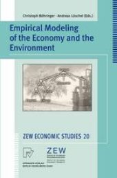 book Empirical Modeling of the Economy and the Environment