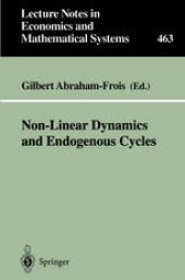 book Non-Linear Dynamics and Endogenous Cycles