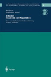 book Erdbeben — Instabilität von Megastädten: Eine wissenschaftlich-technische Herausforderung für das 21. Jahrhundert