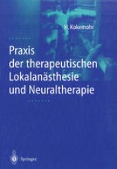 book Praxis der therapeutischen Lokalanästhesie und Neuraltherapie