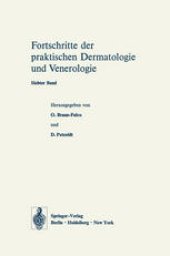 book Vorträge des VII. Fortbildungskurses der Dermatologischen Klinik und Poliklinik der Universität München in Verbindung mit dem Verband der Niedergelassenen Dermatologen Deutschlands e.V. vom 22. bis 27. Juli 1973