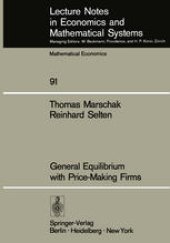 book General Equilibrium with Price-Making Firms