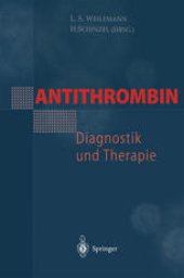book Antithrombin — Diagnostik und Therapie