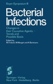 book Bacterial Infections: Changes in their Causative Agents Trends and Possible Basis