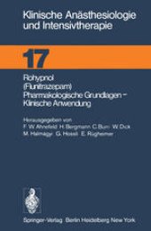 book Rohypnol (Flunitrazepam) Pharmakologische Grundlagen - Klinische Anwendung