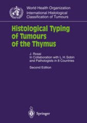 book Histological Typing of Tumours of the Thymus