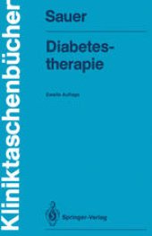 book Diabetestherapie